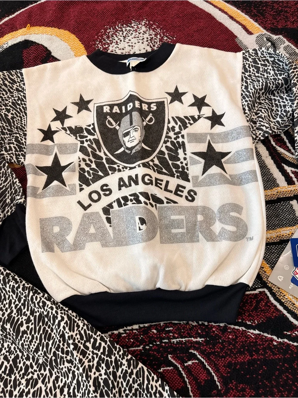 Vintage Los Angeles Raiders set size 14